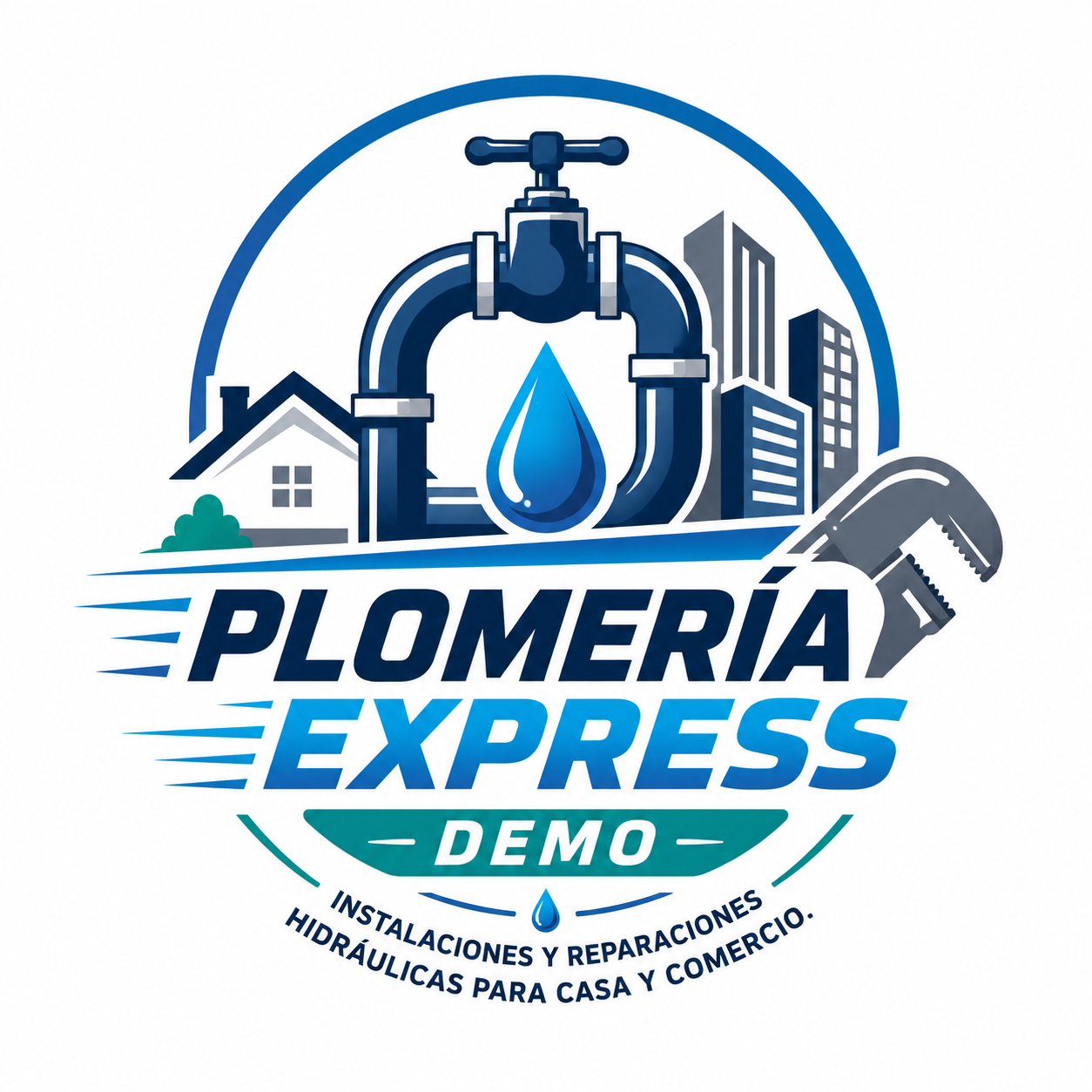 Marca de Plomería Express